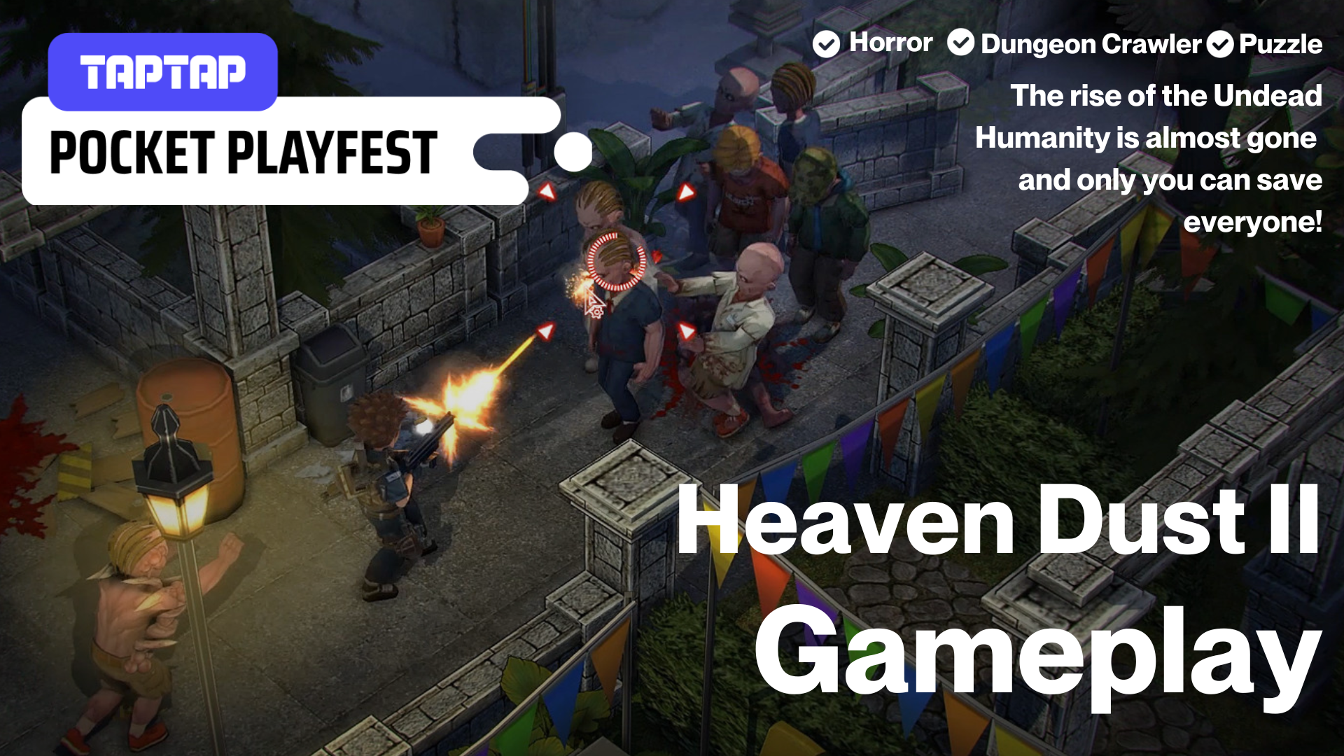 The rise of the Undead! Humanity is almost gone! And only you can save everyone! - Heaven Dust II