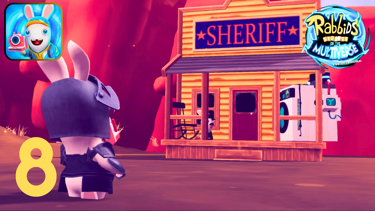 Rabbids Multiverse By Ubisoft Gameplay West Valley Ending + Boss Fight (Apple Arcade - iOS) #8 