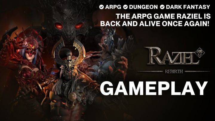 The ARPG game Raziel is back and alive once again! | Gameplay - Raziel Rebirth: Dungeon Raid