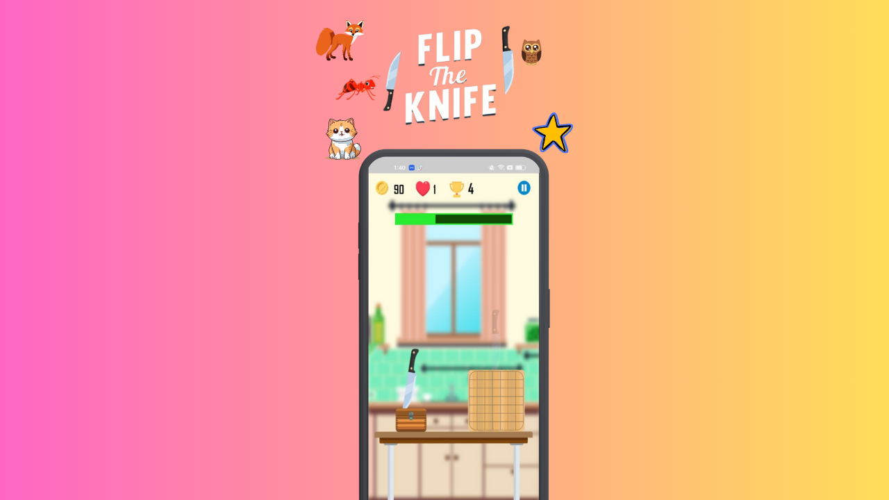 Flip The Knife games