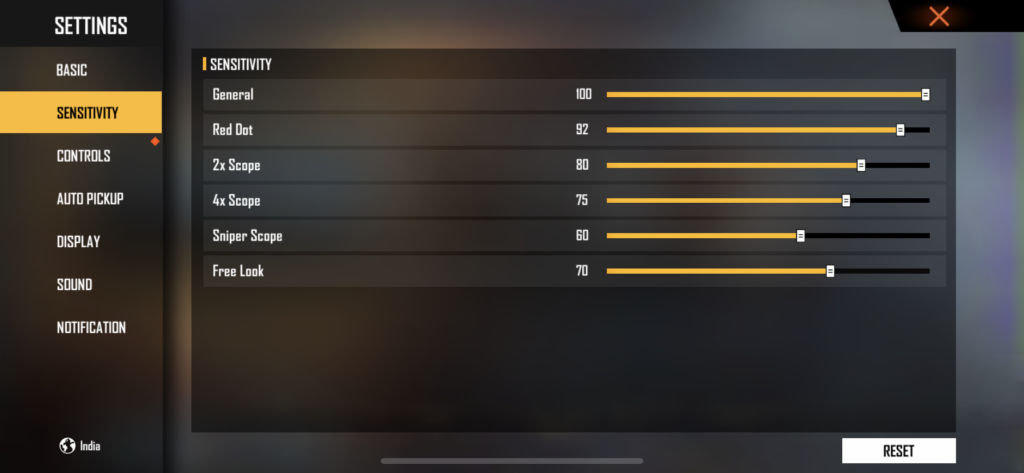 Best Sensitivity Settings 🔥