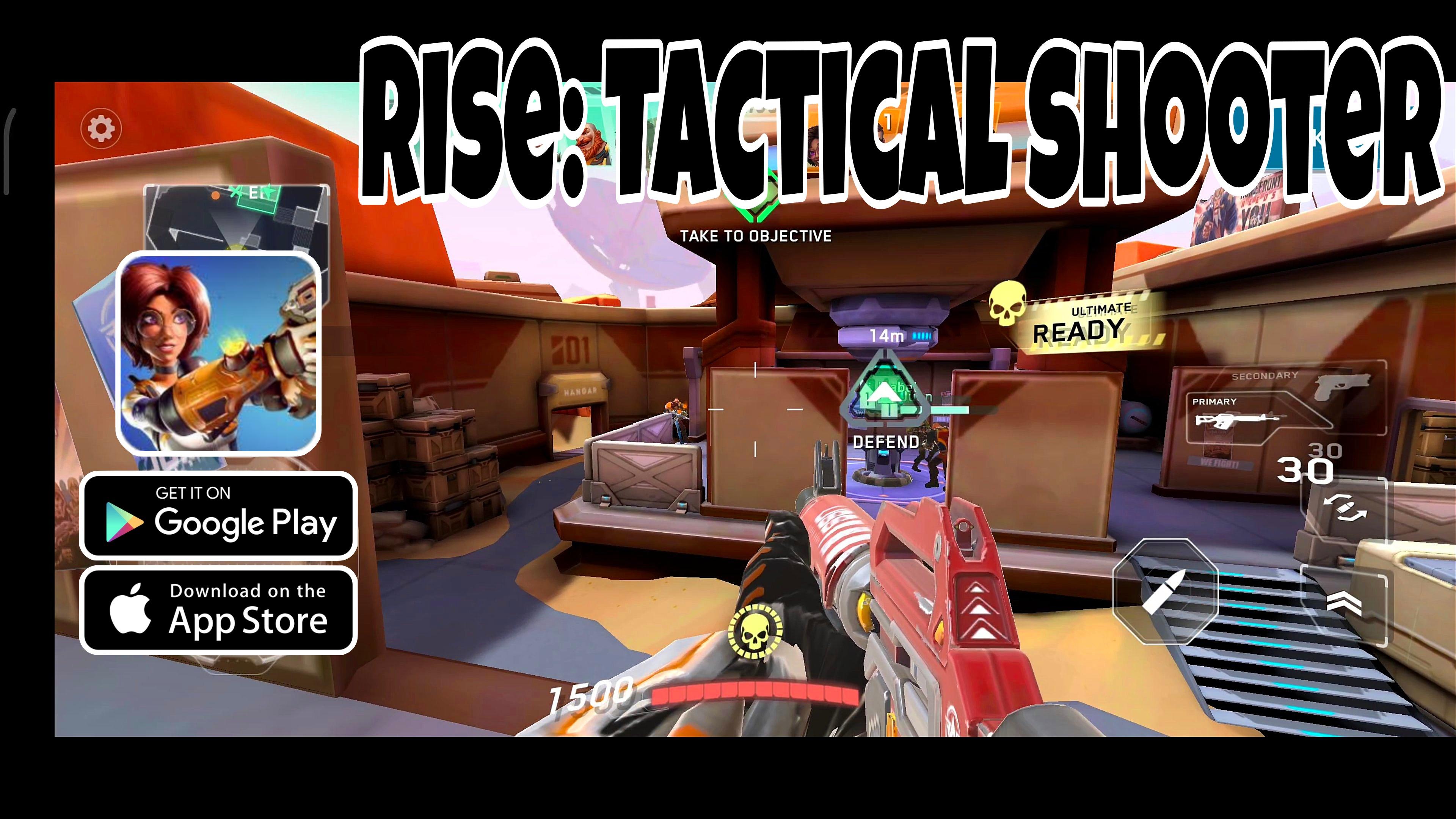 🔴 Rise Tactical Shooter Game gameplay - Tactical shooter like VALORANT FPS android iOS POCO F5 PRO
