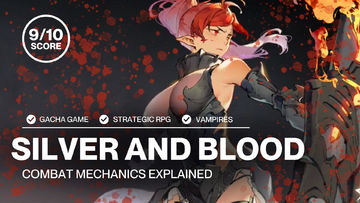 SILVER AND BLOOD: Combat Mechanics Explained - Mobile Game Review