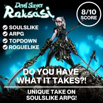 Unique Top-Down Souls-Like Indie Roque-Like RPG! | Devil Slayer-Raksasi Quick Review!