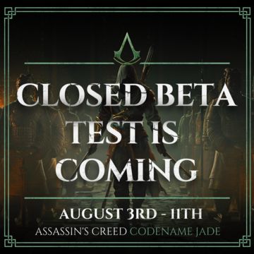 Assassin's Creed Codename Jade CBT! 👀