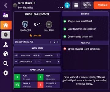 It's one of the better soccer games