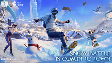 "Frosty Battlegrounds: PUBG Mobile's Winter Wonderland Update"
