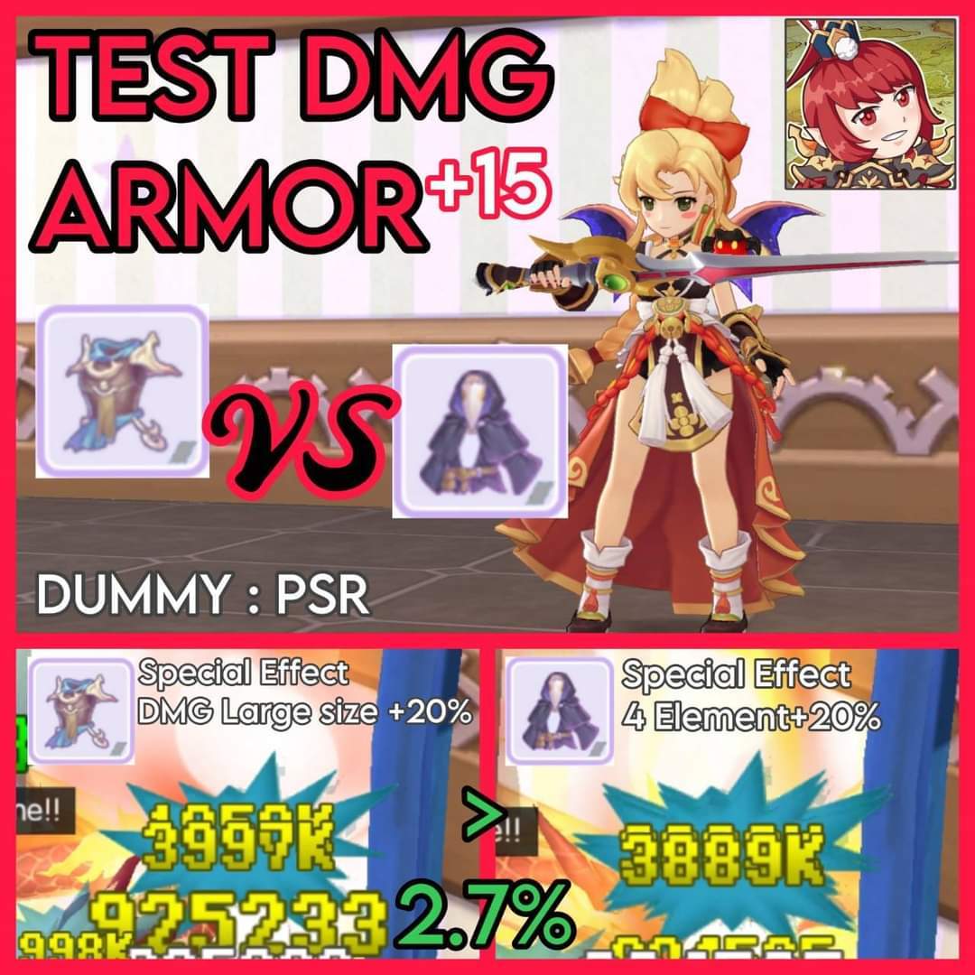 💛 TEST DMG ARMOR FOR SARAH PVE ❤