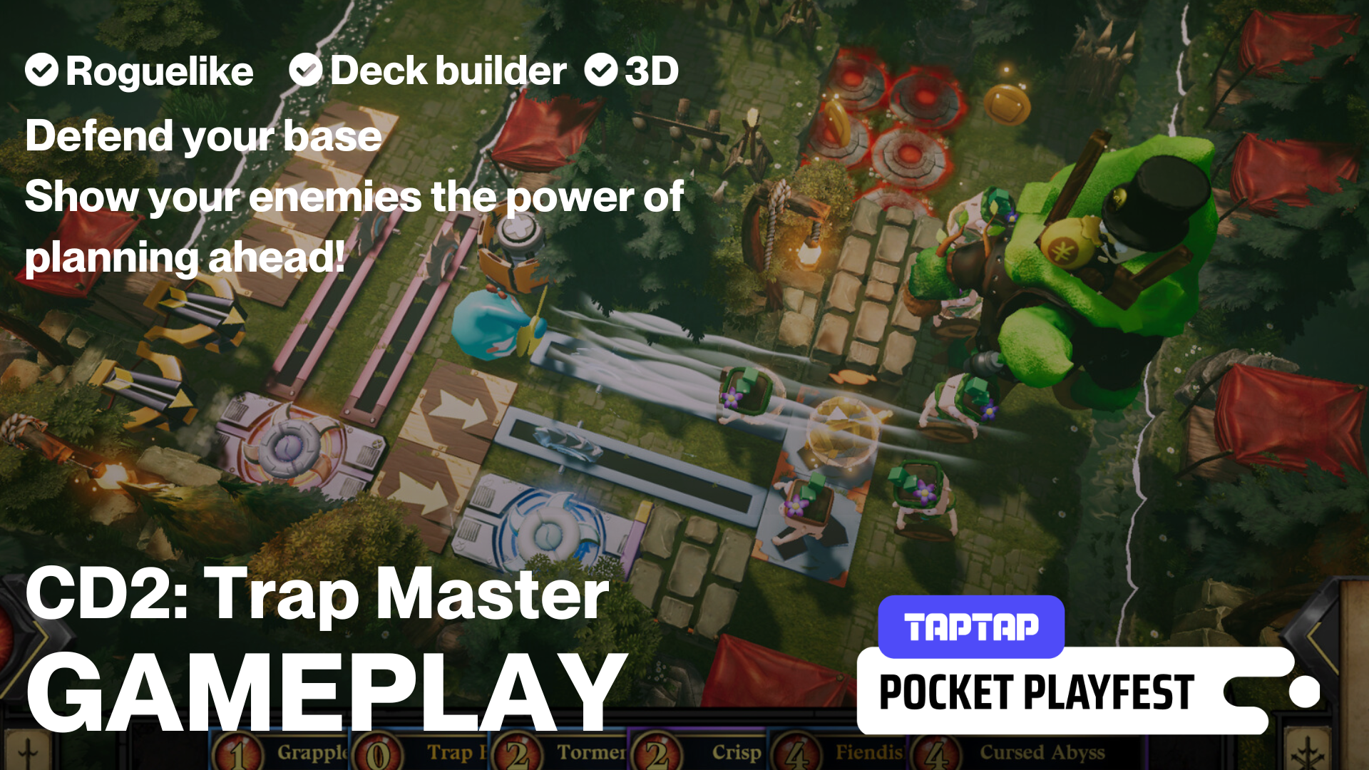 Defend your Base! Show your enemies the power of planning ahead! - CD2 Trap Master Gameplay