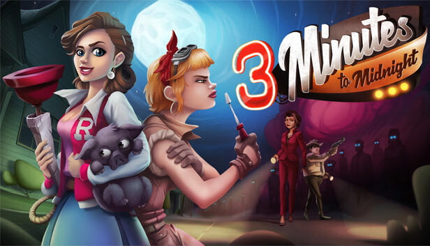 3 Minutes to Midnight Gameplay | Point & Click Game | PC