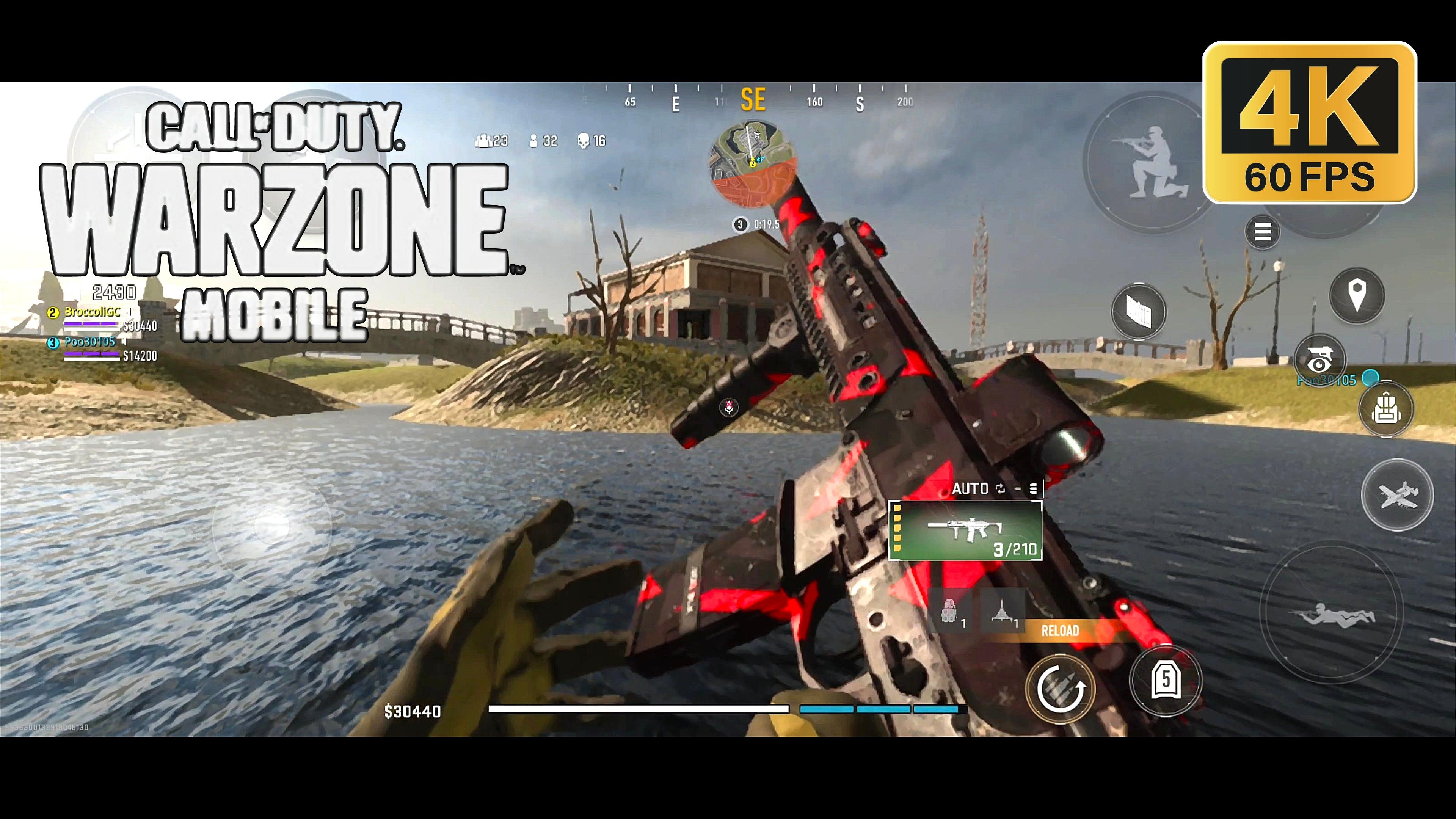 WARZONE MOBILE SMOOTH 60 FPS GAMEPLAY 