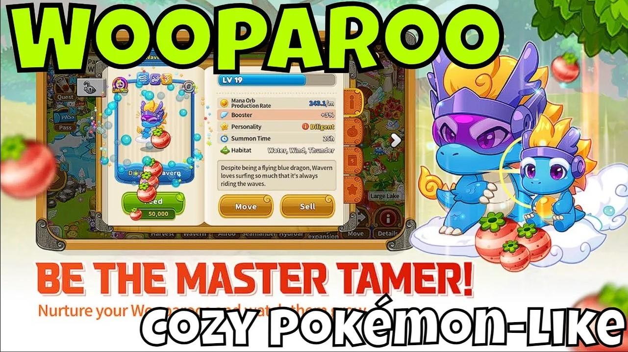 Wooparoo Odyssey-Build & Breed - Hype Impressions/Cozy Pokémon-Like