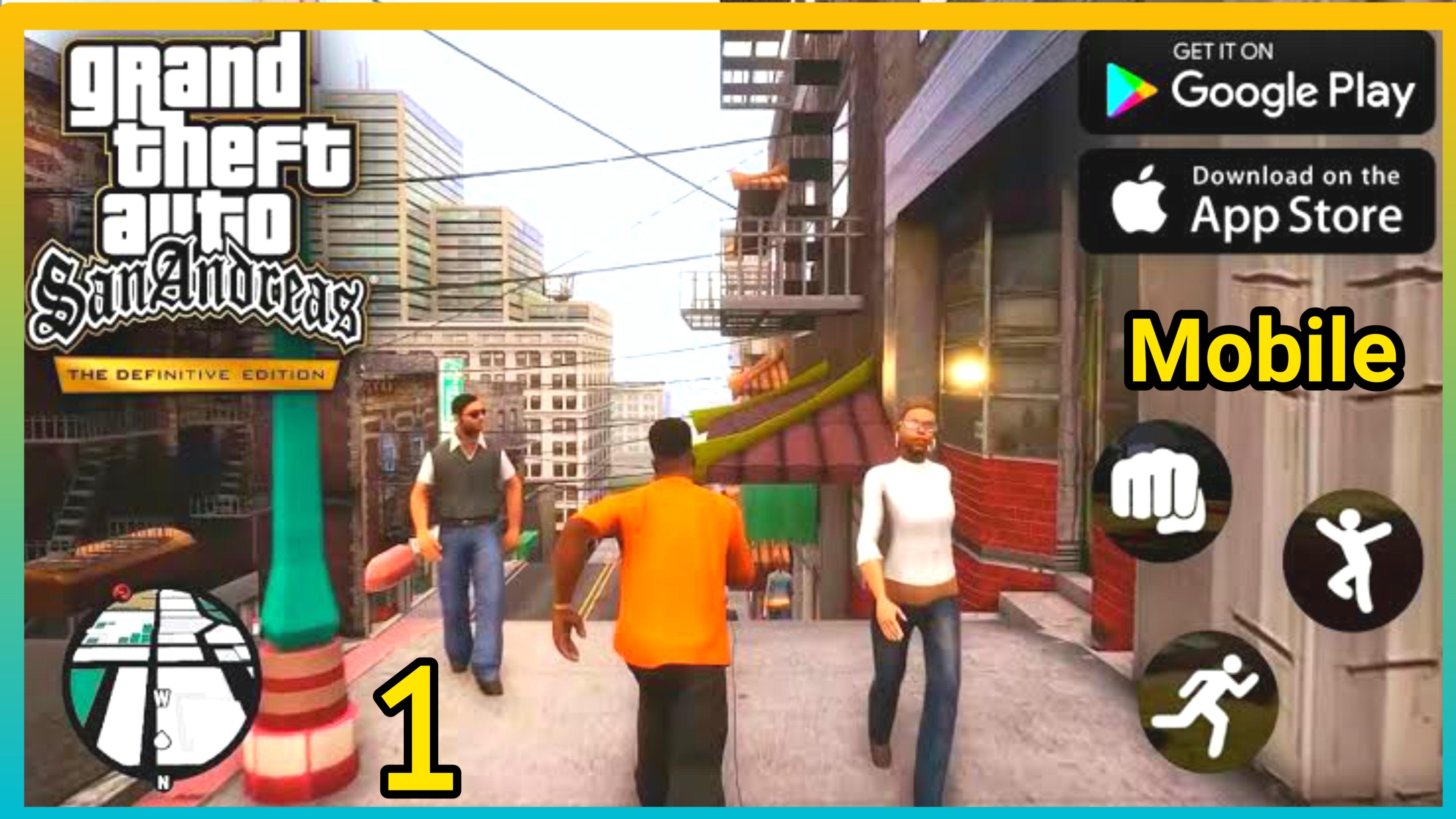 gta 3 definitive edition mobile Android iso game play