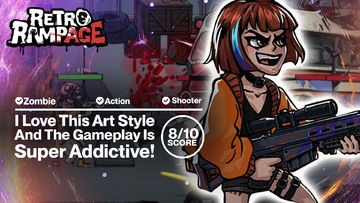 Retro Rampage - A FUN FILLED Zombie SIDE SCROLLER To Enjoy
