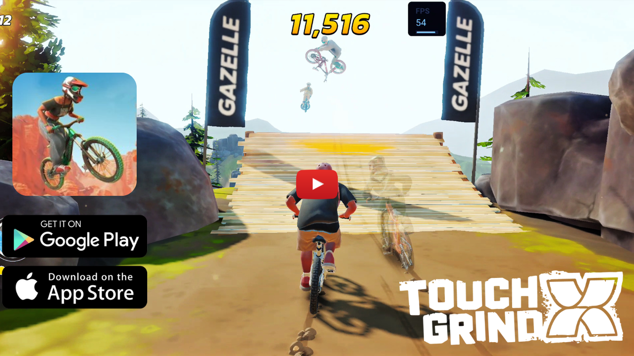 Touchgrind X | GLOBAL LAUNCH | GAMEPLAY | [ANDROID/IOS]