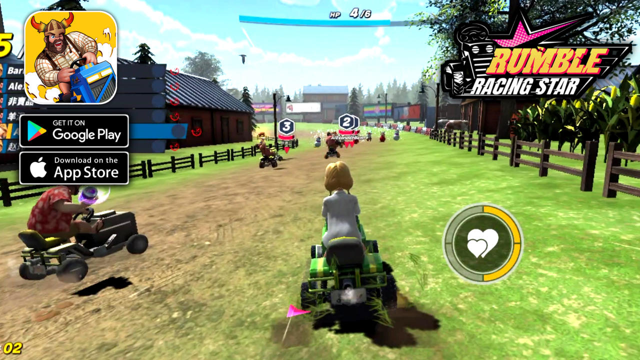 Rumble Racing Star Gameplay (Android,IOS)