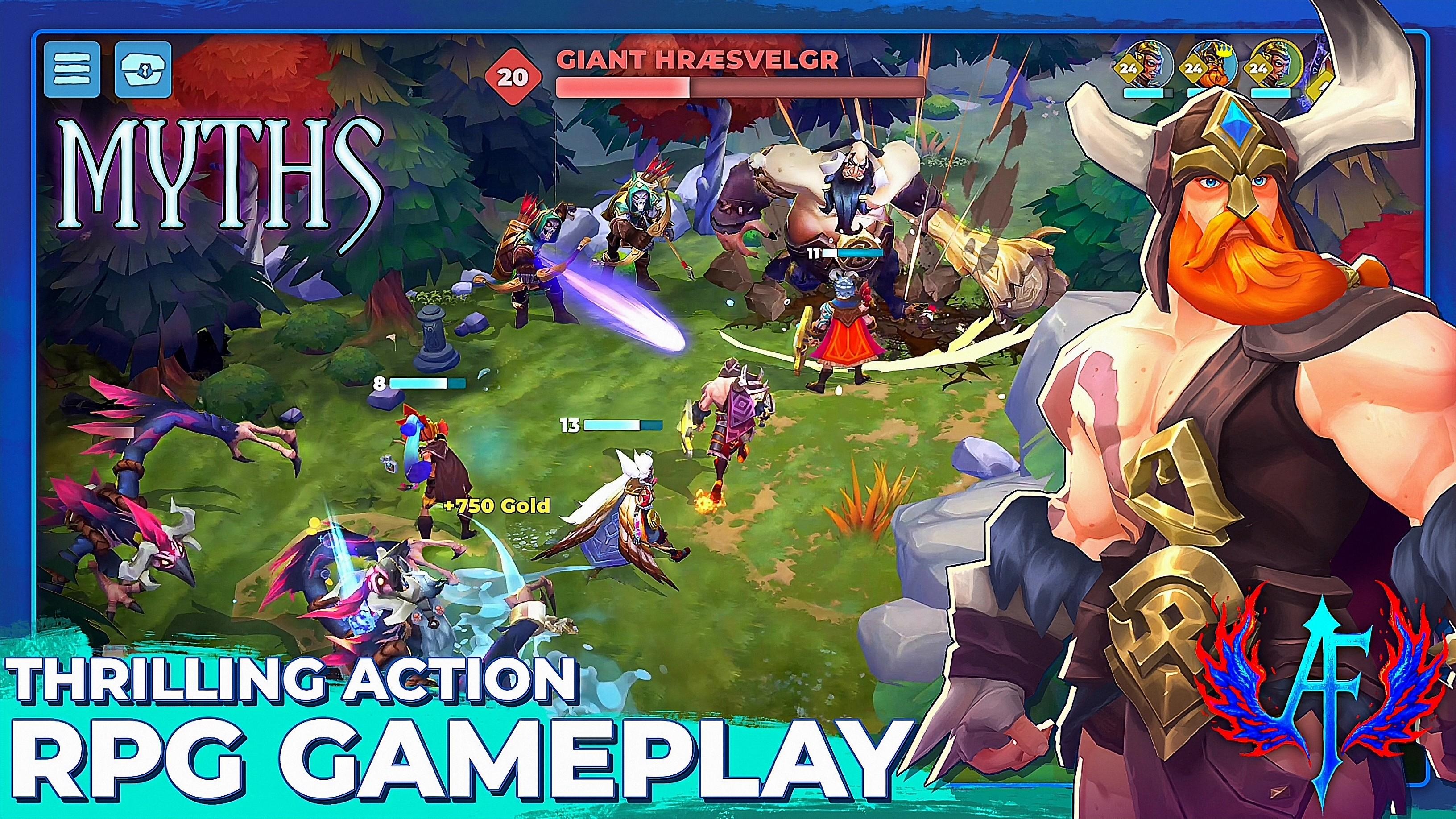 Myths: Action RPG | Gameplay Android