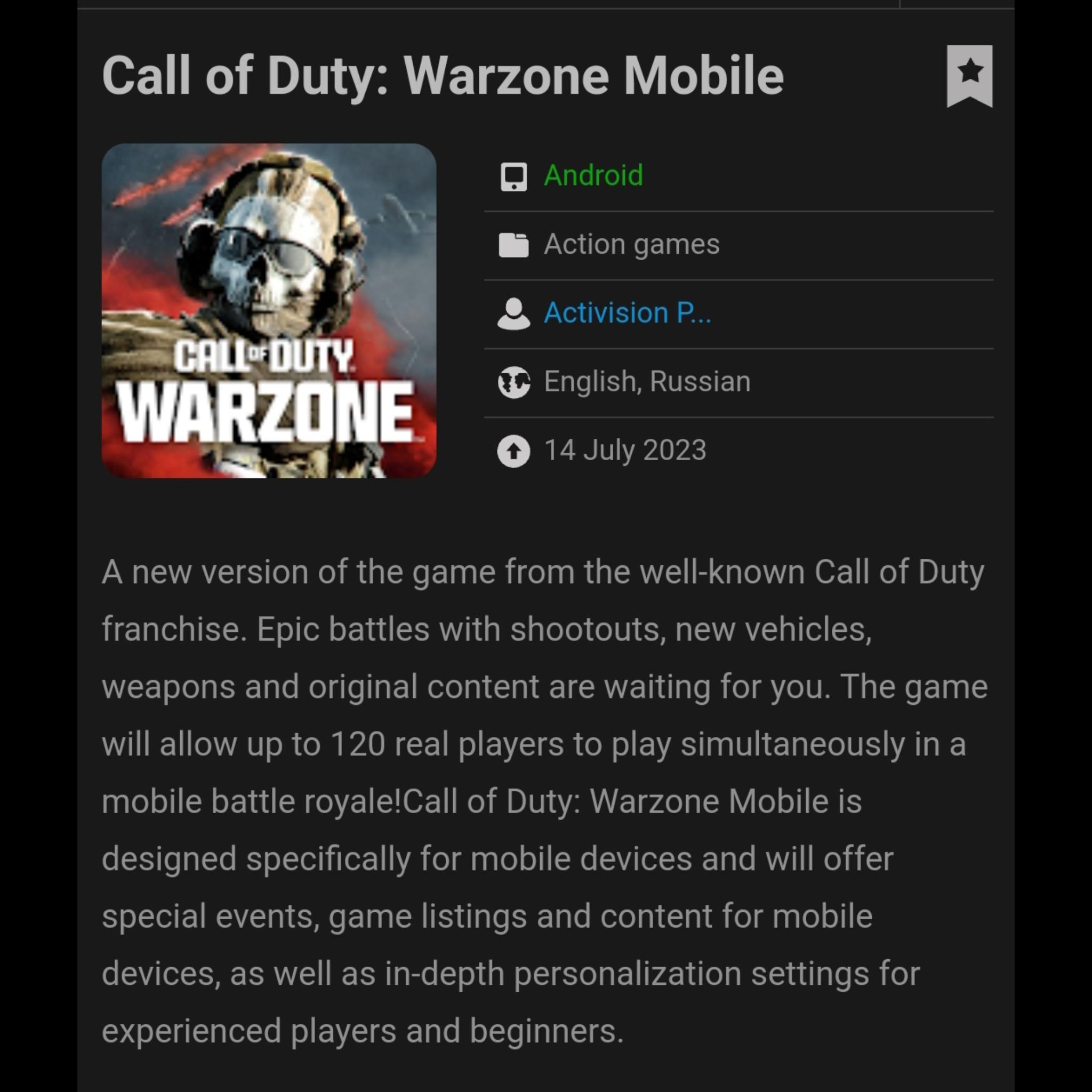 🤔 Warzone Mobile Download Link or APK Really Works? 