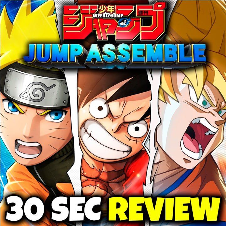 All Your Favorite Anime Characters in one MOBA - JUMP: ASSEMBLE // 30 SEC REVIEW