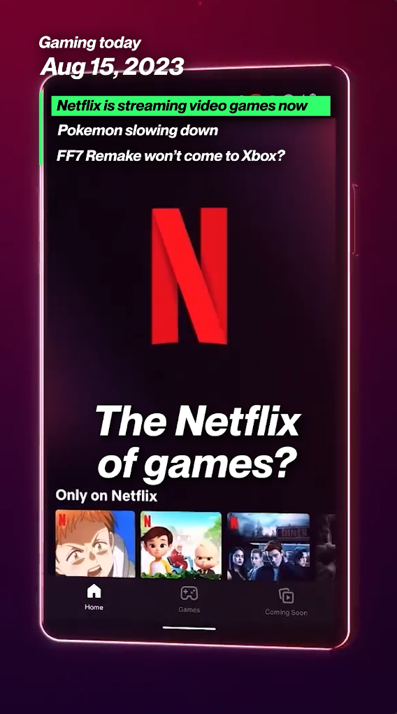 [Gaming Today] Netflix is streaming video games now, Pokemon slowing down, and more!