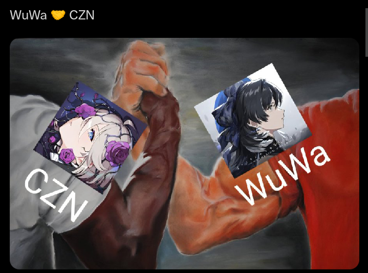 CZN director caught playing WUWA during a live stream? 🤣 