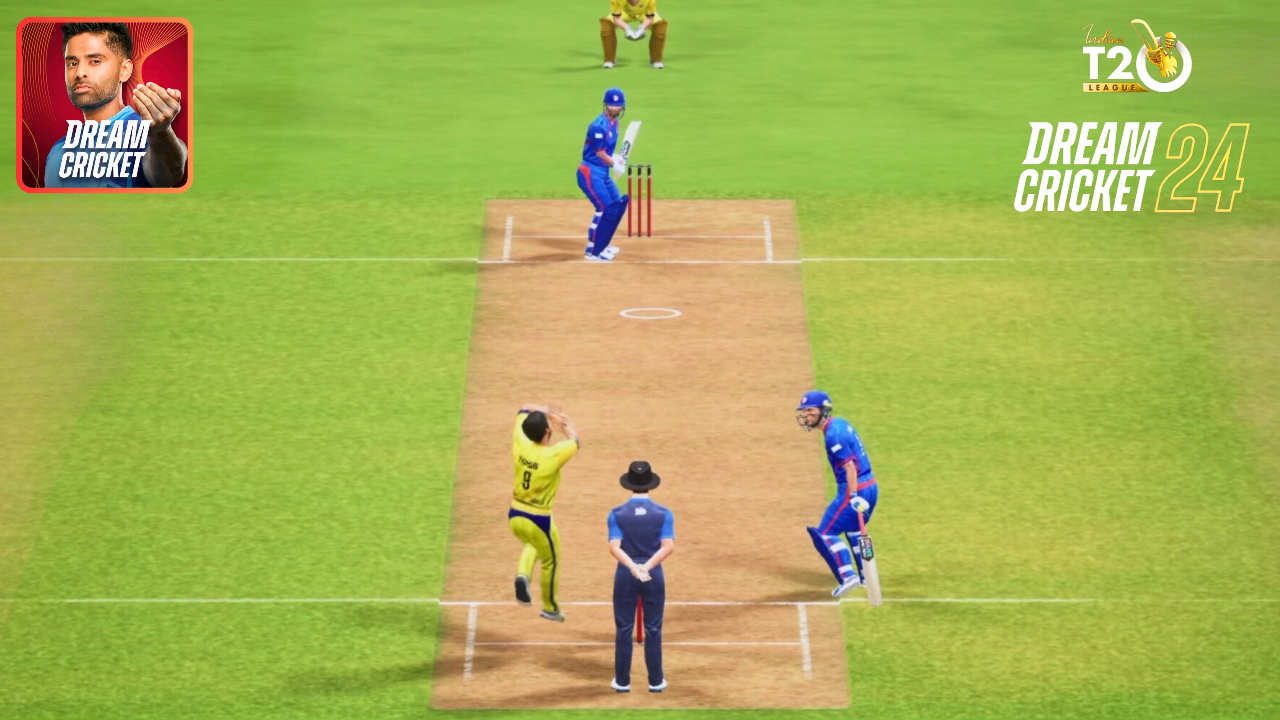 Dream Cricket 24 DC Vs CSK Gameplay New Mega Update IPL + Ultra HD Graphics (Android, iOS)