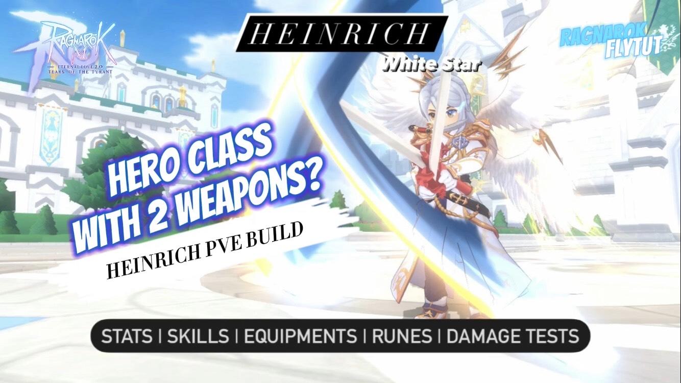 Ragnarok Mobile | Heinrich (PVE Build + Damage Tests)