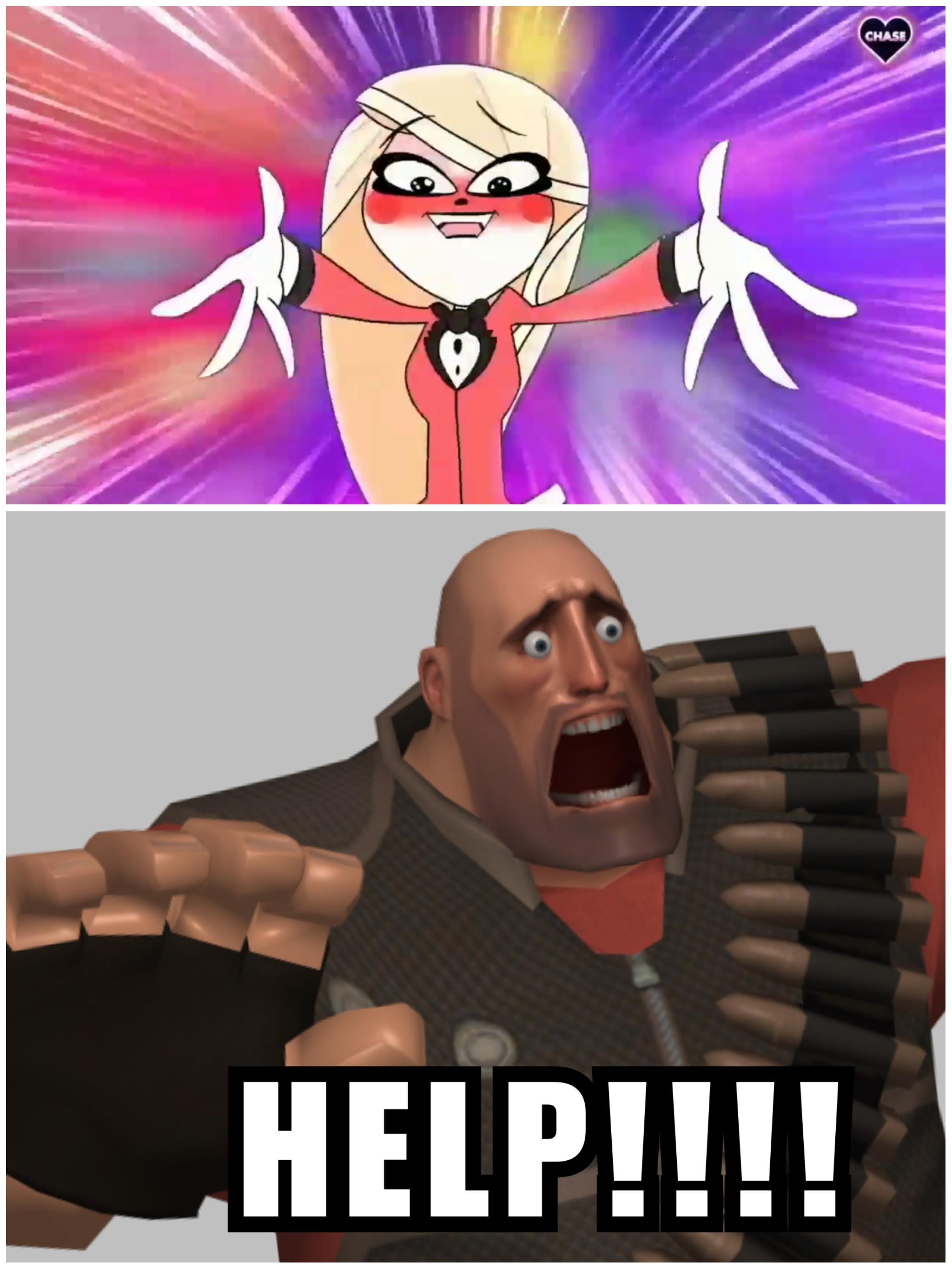 Heavy got chased by Charlie 