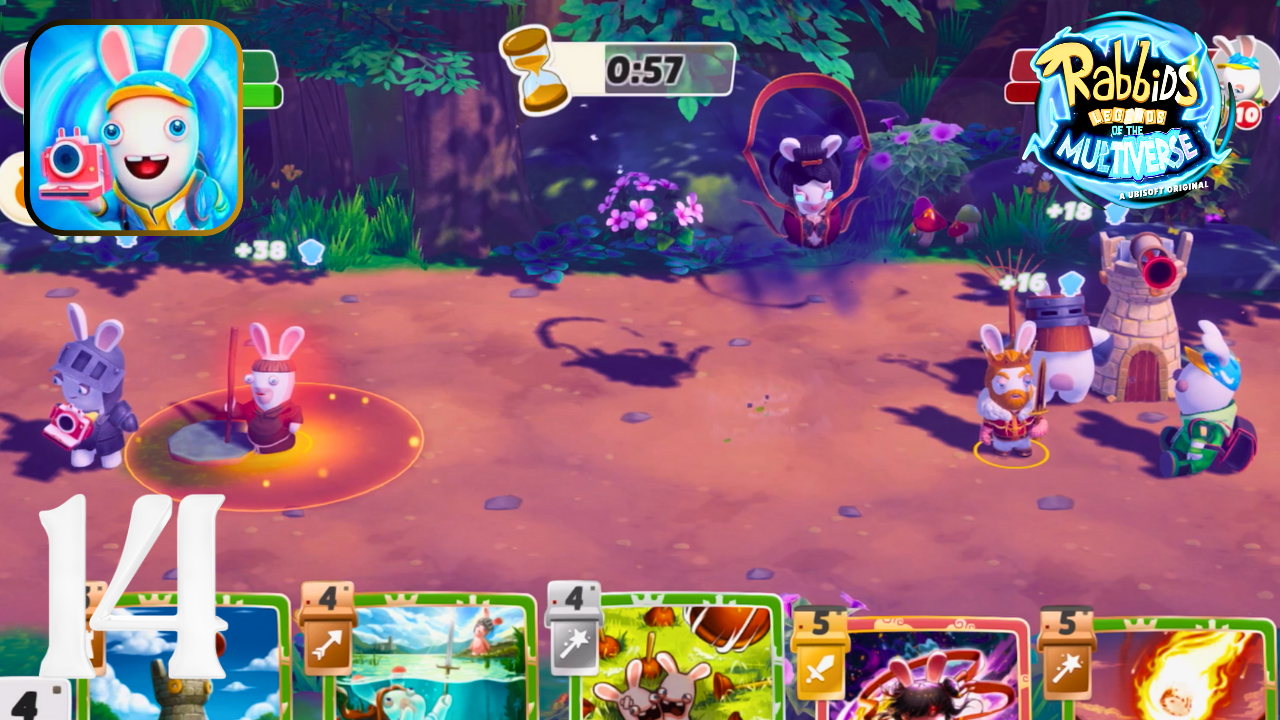 🚨Rabbids Multiverse By Ubisoft Gameplay Intense PvP Matches (Apple Arcade - iOS)
