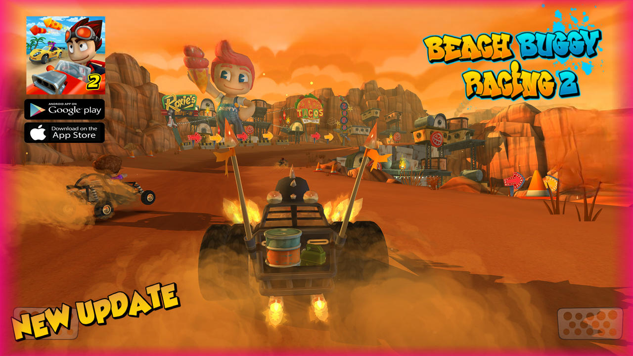 Beach Buggy Racing 2 Gameplay (Android,iOS)  UPDATE VERSION