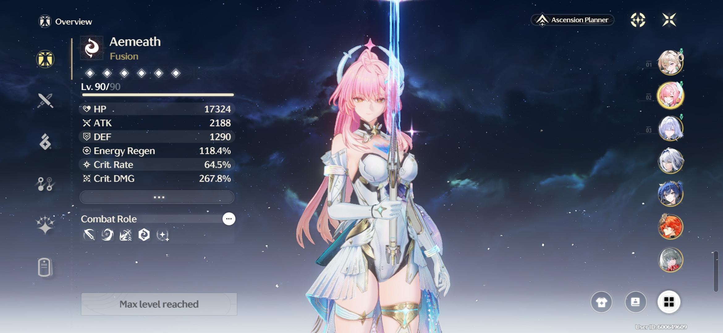 The best daughter in all Solaris 3 😭 How to build our beloved Daughter Aemeath?🤔