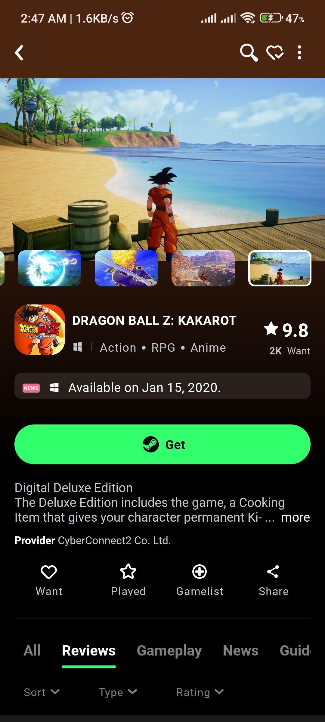 Download Dragon Ball Z Kakarot Mobile For Android APK & IOS