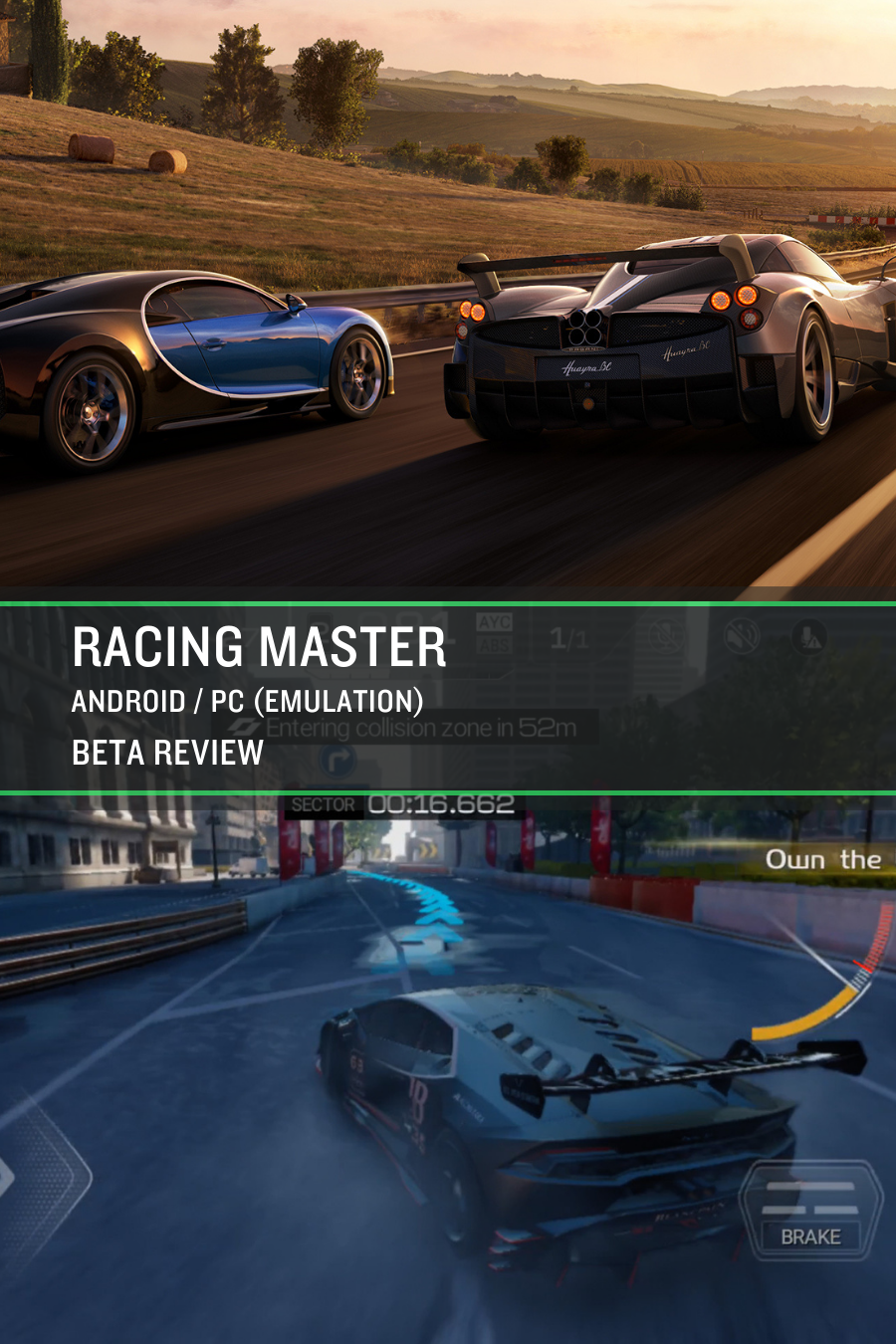 Racing Master Closed Beta - NetEase new race game for Android