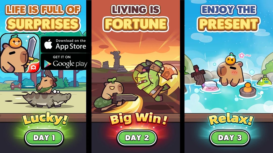 Capybara Go! - Gameplay (Android, IOS) - Capybara Go! - TapTap