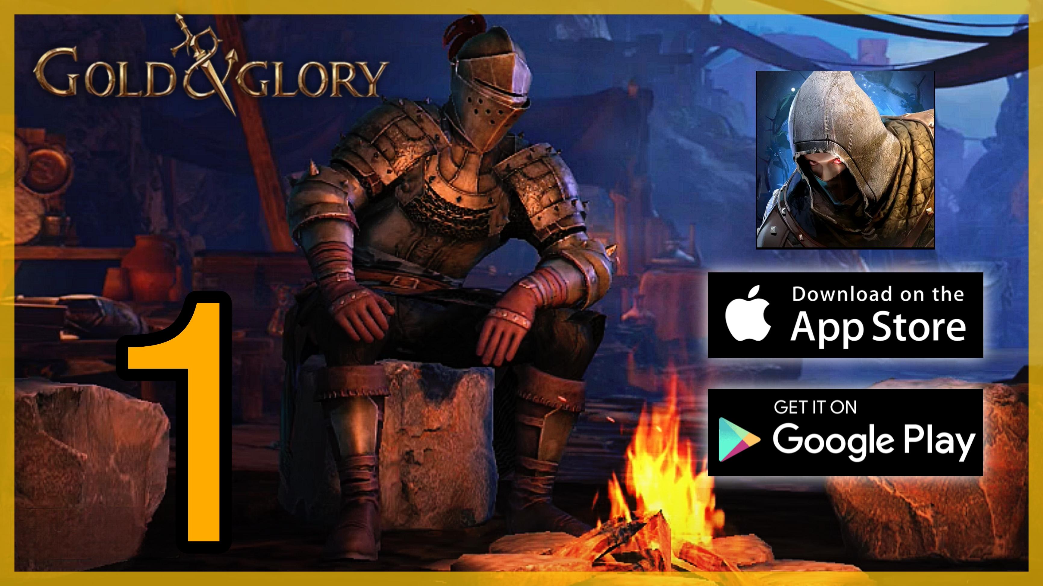 Gold and Glory | Dungeon Crawler Gameplay Walkthrough Part 1 (iOS, Android)