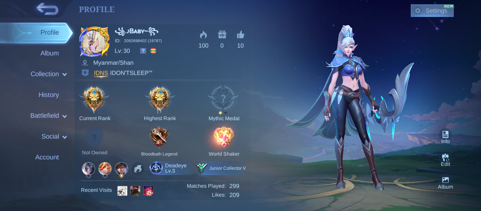 I Love mobile Legends 