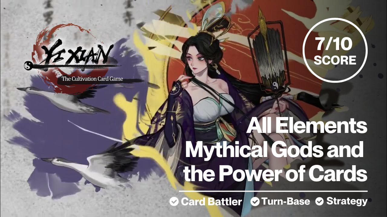 The ways of Mythical Art of Card Battlers and Master of All Elements - YI Xian CC Game Review