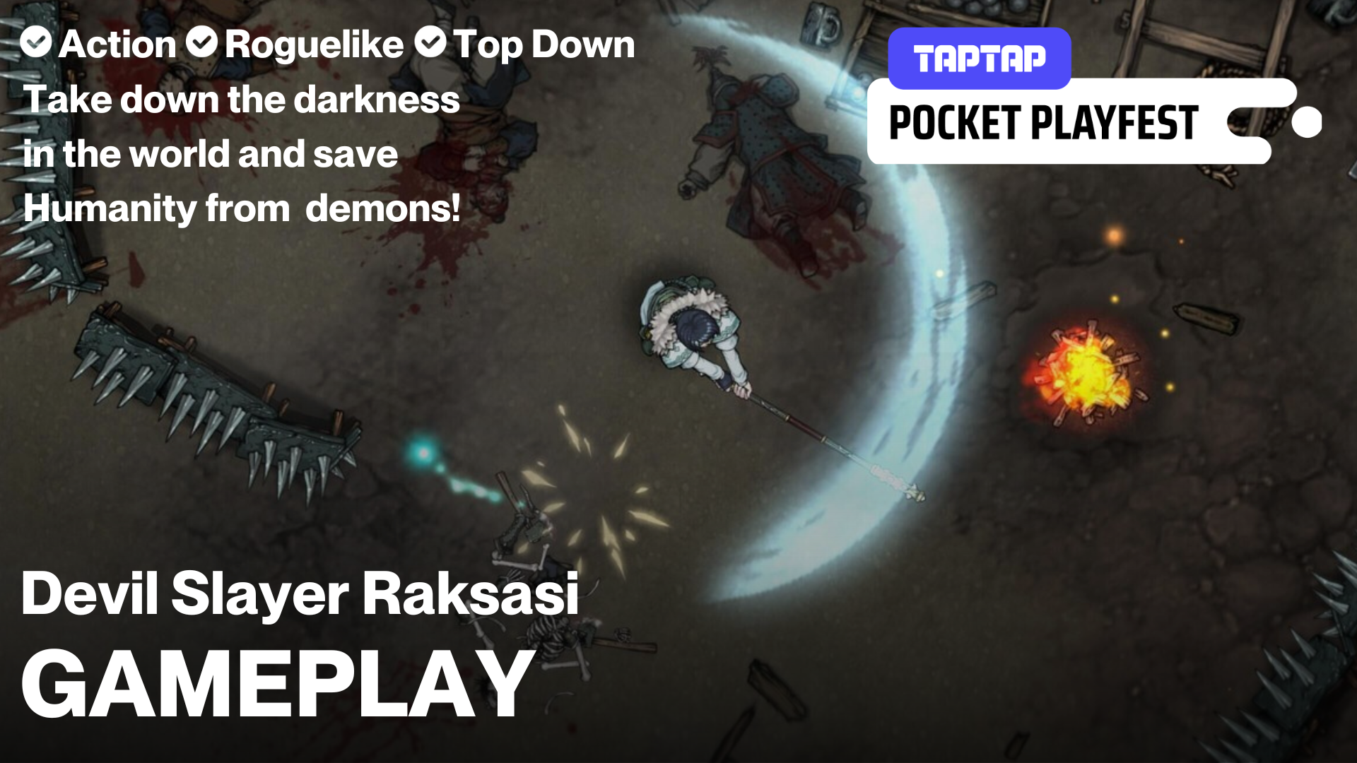 Take down the Darkness in the world and save Humanity from demons- Devil Slayer Raksasi Review