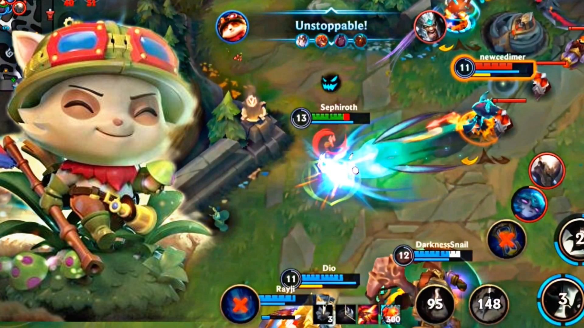 Tank Teemo vs Yone Wild Rift!