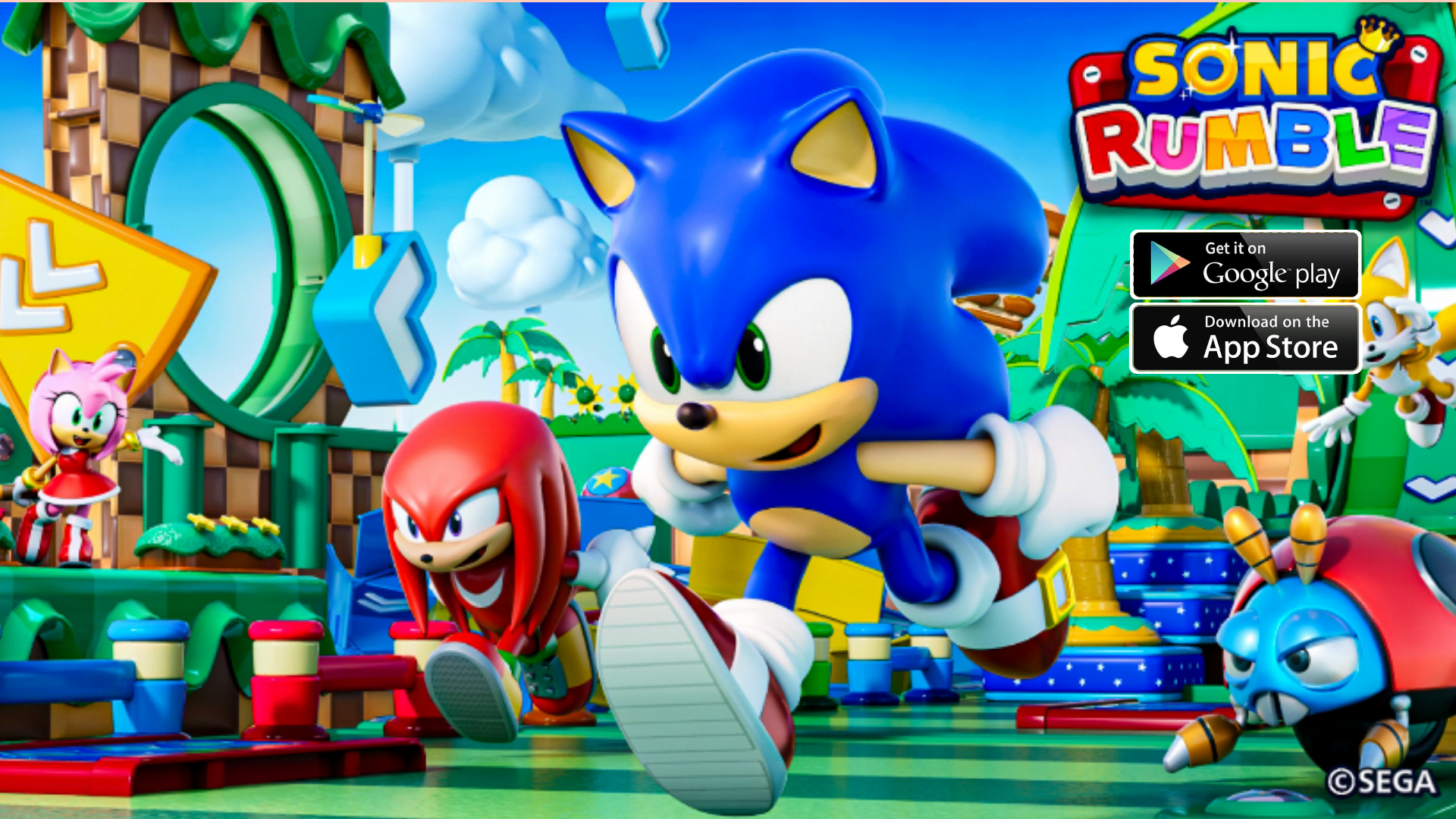 Multiplayer Sonic Rumble (Test SEA) Gameplay Walkthrough Android, IOS