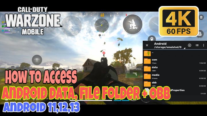 🔴HOW TO UNLOCK 120 FOV on Android 11,12,13 POCO F5 PRO Android data,file  folder + OBB WARZONE - Call of Duty®: Warzone™ Mobile - Call of Duty  Warzone Mobile BR - TapTap