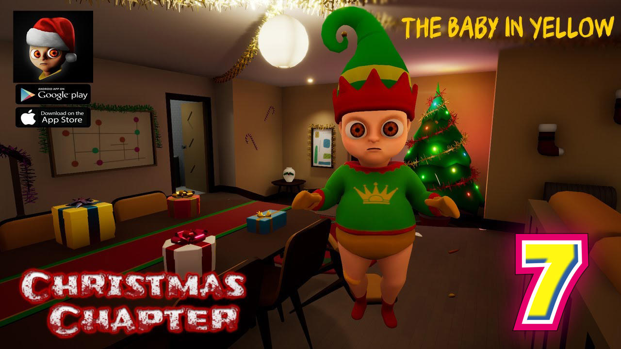 The Baby In Yellow Christmas Chapter Gameplay (Android,iOS) - Part 7