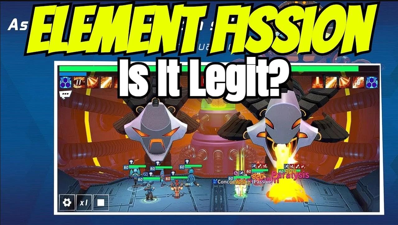 Element Fission - Hype Impressions/Is It Legit?/Global Launch - Element ...