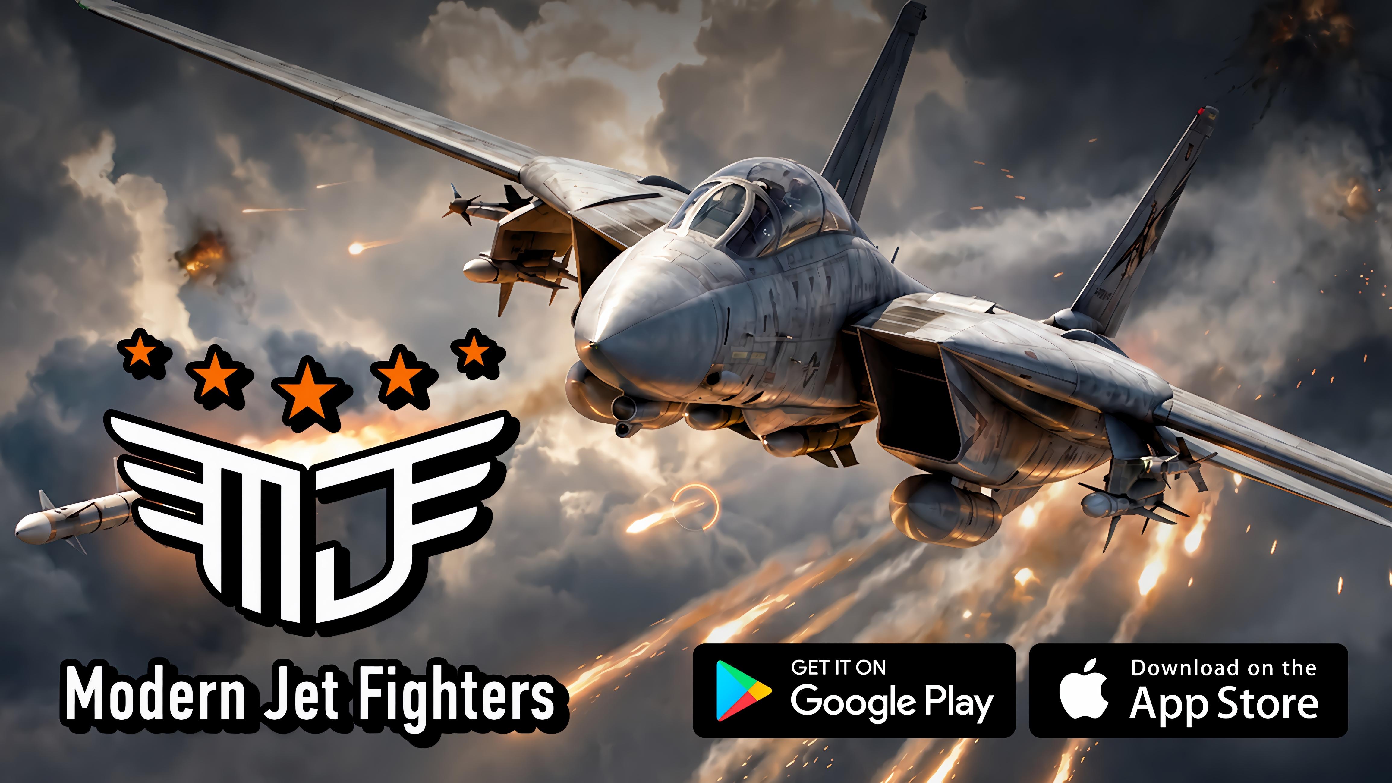 Modern Jet Fighters Online Gameplay - Android iOS
