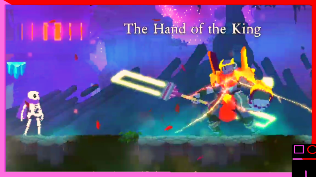 Dead Cells BOSS The Hand of the king gameplay