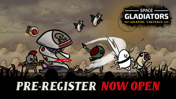 Pre- Now: Space Gladiators - Flex Your Cosmic Muscles!