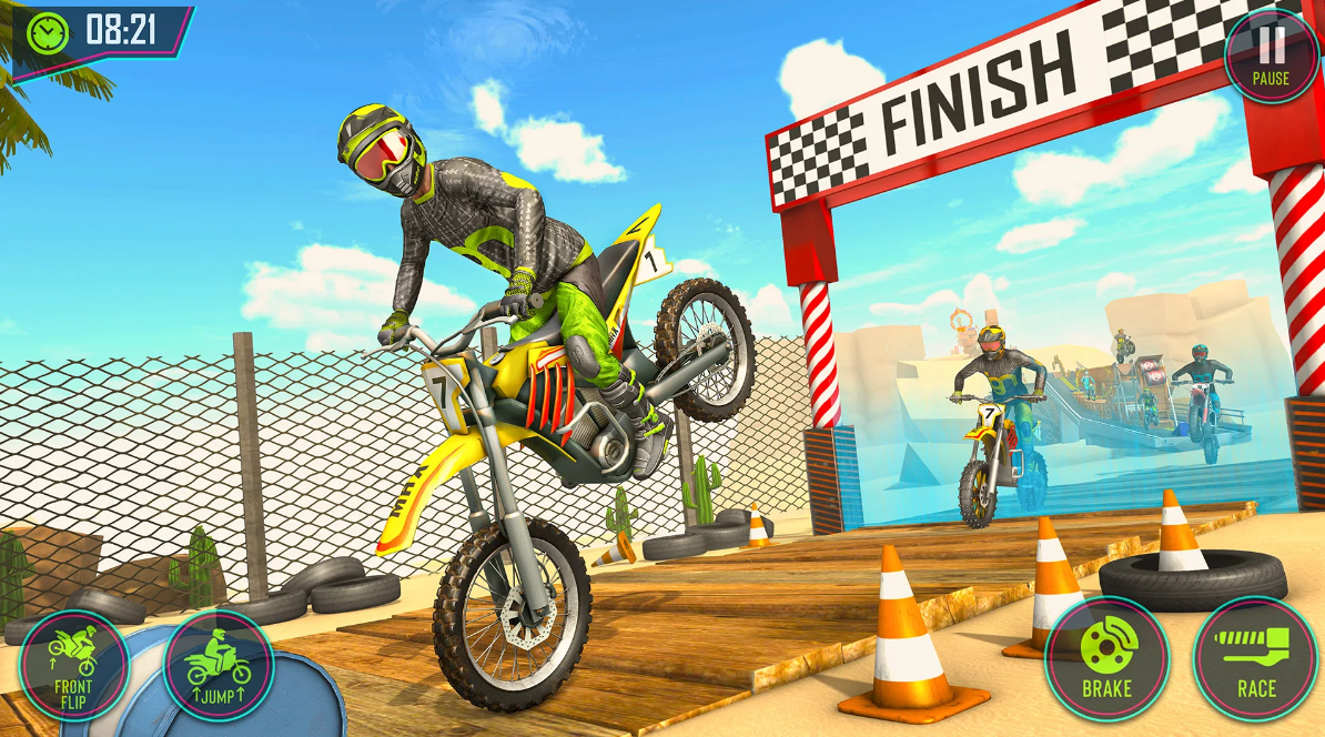 Bike Racing: 3D Bike Stunts