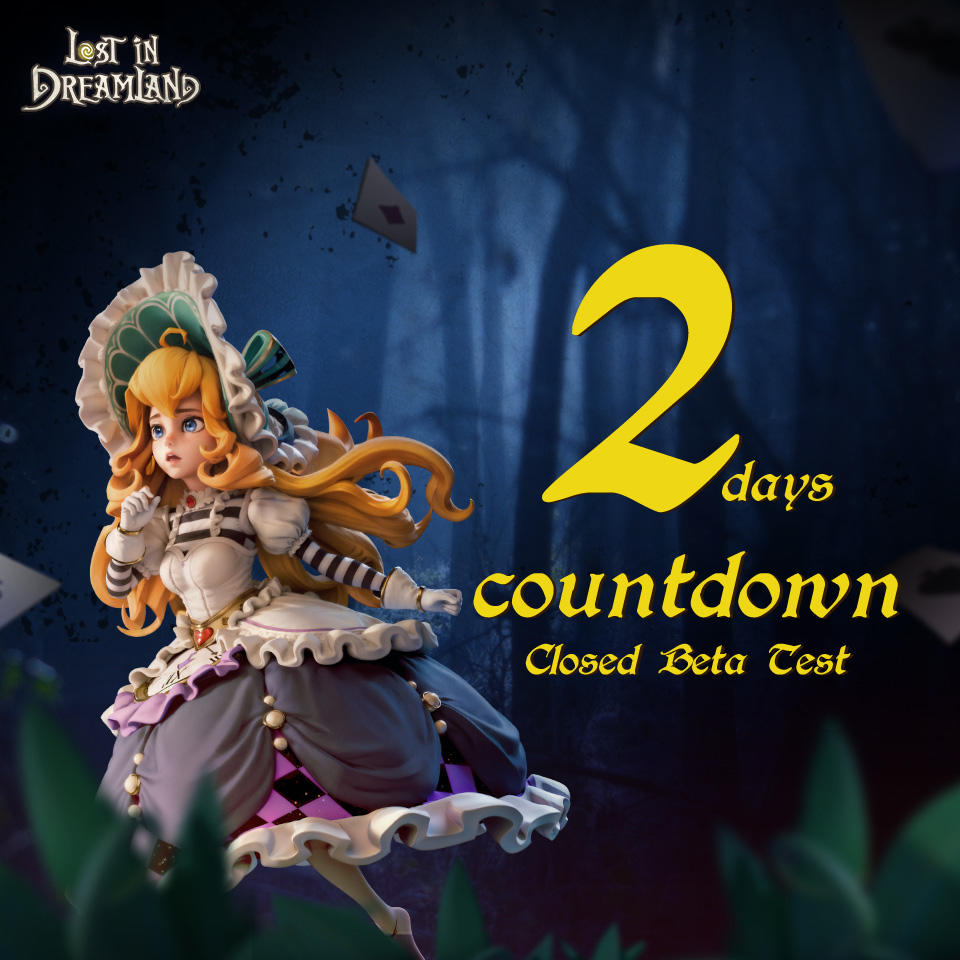 The regional Closed Beta of Lost in Dreamland will start in just 2 days!