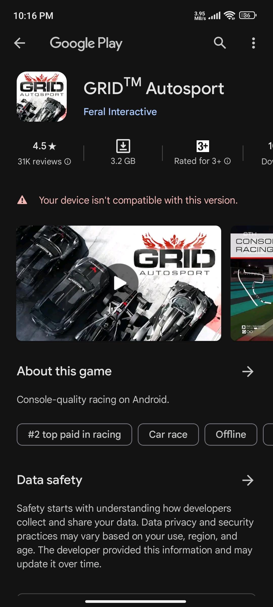 GRID™ Autosport Latest Version 1.9.4RC1 for Android