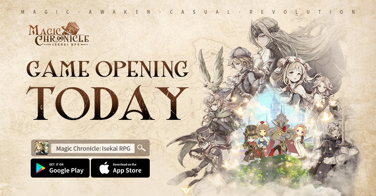 Magic Chronicle: lsekai RPG Grandly Launches! Enjoy 1000 Consecutive Draws for FREE!